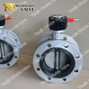 Centerline Dubbele Flens Butterfly Valve met gevulkaniseerde stoel