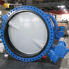 Waterbehandeling U-type vlinderklep | Nylon 11 gecoate schijf | WRAS-goedgekeurde optie