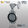 SS316 Wafer-vlinderklep met EPDM-zitting en tandwielaandrijving | OEM-aanpassing