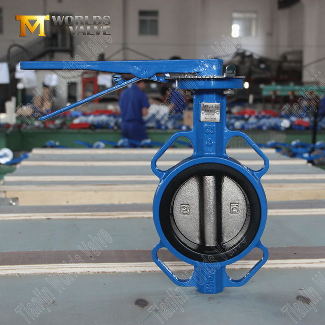 Chinese klepfabrikant - Gietijzeren wafel type vlinderventiel