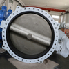 Concentrische U SECTIE U Type Dubbele Flens Butterfly Valve met rubberen Soft Seat, API609 Klasse 150 PN10 PN16