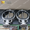 SS Wafer Type Butterfly Valve with Plished Disc