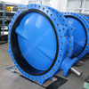 Waterbehandeling U-type vlinderklep | Nylon 11 gecoate schijf | WRAS-goedgekeurde optie