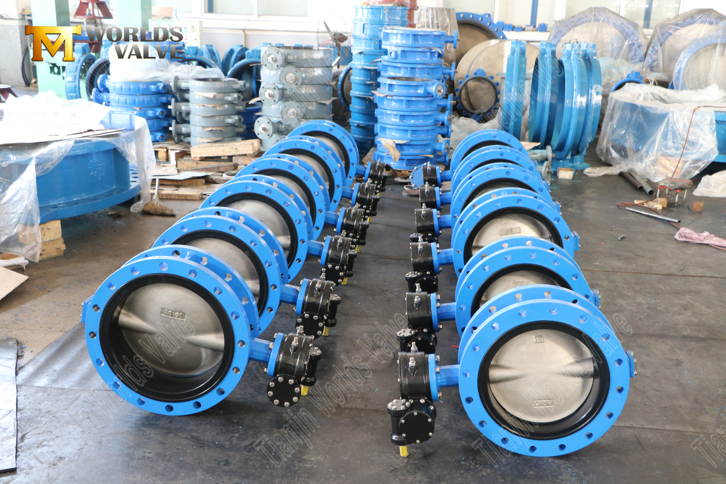 vlinderklep met AWWA C504 Standaard - Concentrische vlinderklepfabrikant -3