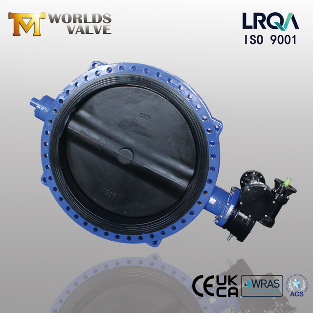 U-type vlinderklep met Halar Coating Disc | Corrosiebestendige stroomregelingoplossing