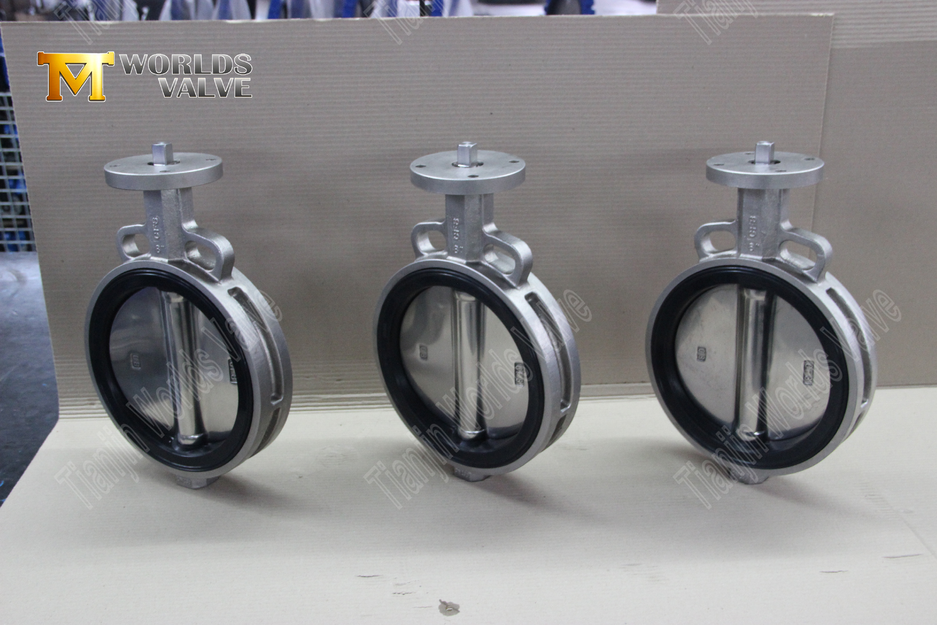 Wafer type vlinderklep met roestvrijstalen kleplichaam & disc-2 (1)