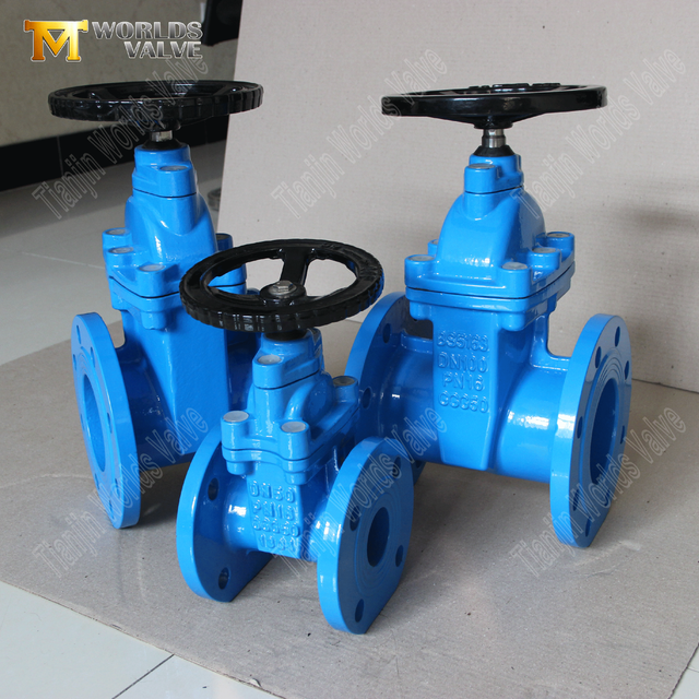 BS5163 Veerkrachtig zittende, niet-stijgende steel Nodulair gietijzeren schuifafsluiter | Betrouwbare oplossing voor waterbeheersing