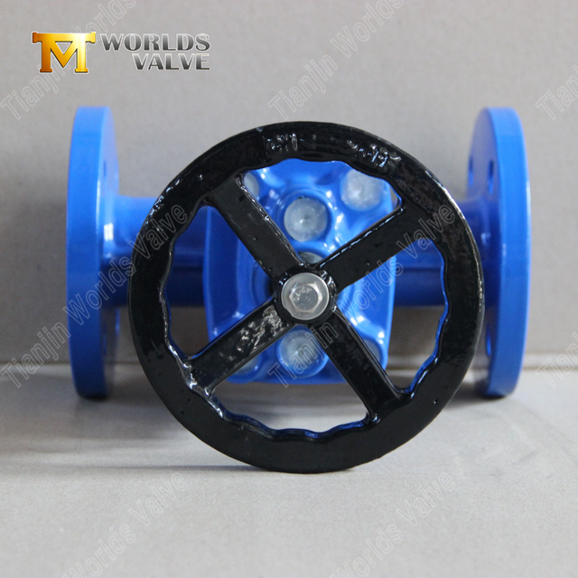 Wormwiel veerkrachtige zitting PN25 schuifafsluiters | OEM-fabrikant van schuifafsluiters