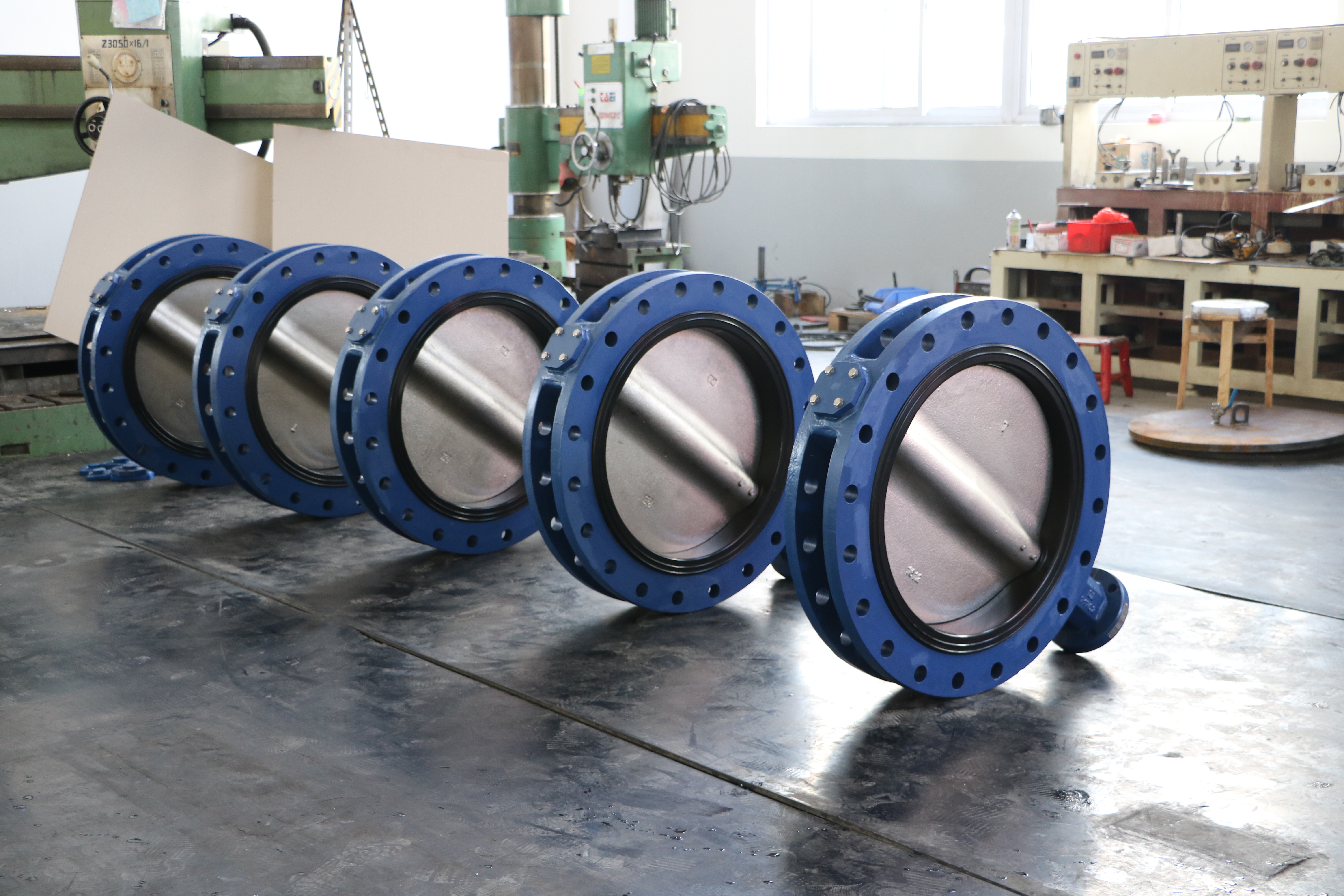 4 A536 A395 Ductiele ijzeren koolstofstalen roestvrijstalen al-Bronze-klep