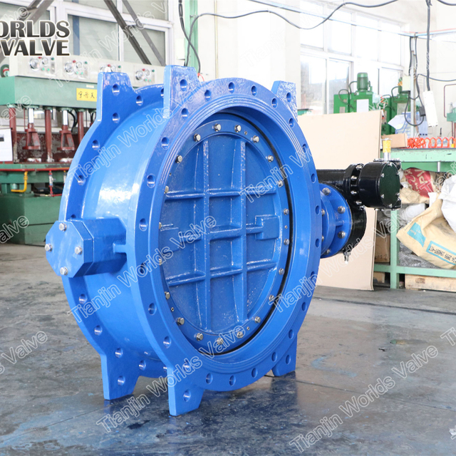 Excentrische Flens Butterfly Valve met Akzonobel Epoxy Body & Disc