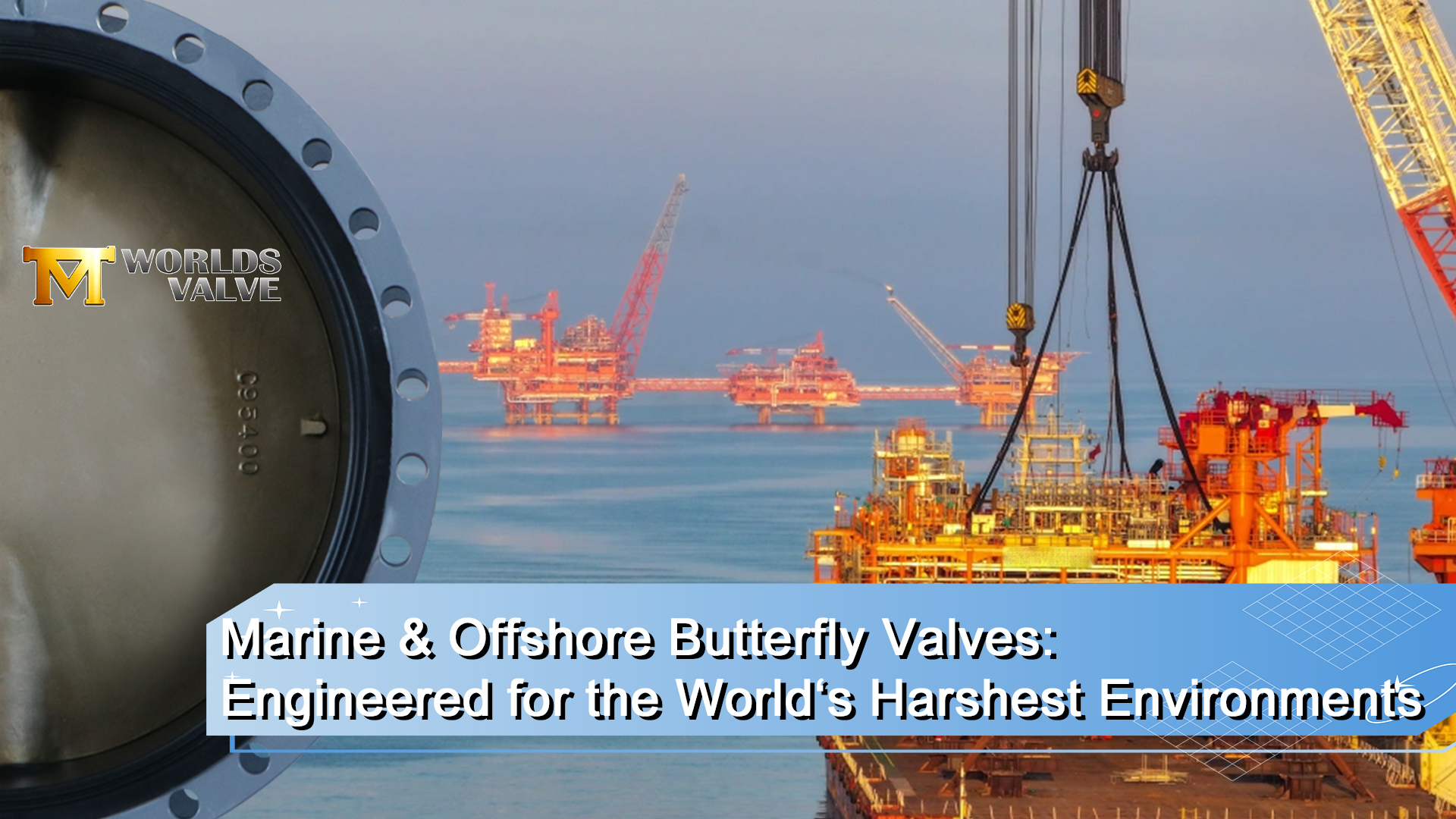 Marine- en offshore-vlinderkleppen: ontworpen voor de zwaarste omgevingen ter wereld