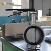 SS316 Wafer-vlinderklep met EPDM-zitting en tandwielaandrijving | OEM-aanpassing