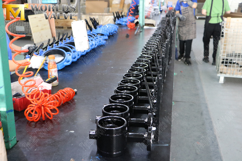 grove-end-wafer-butterfly-klep met handhendel