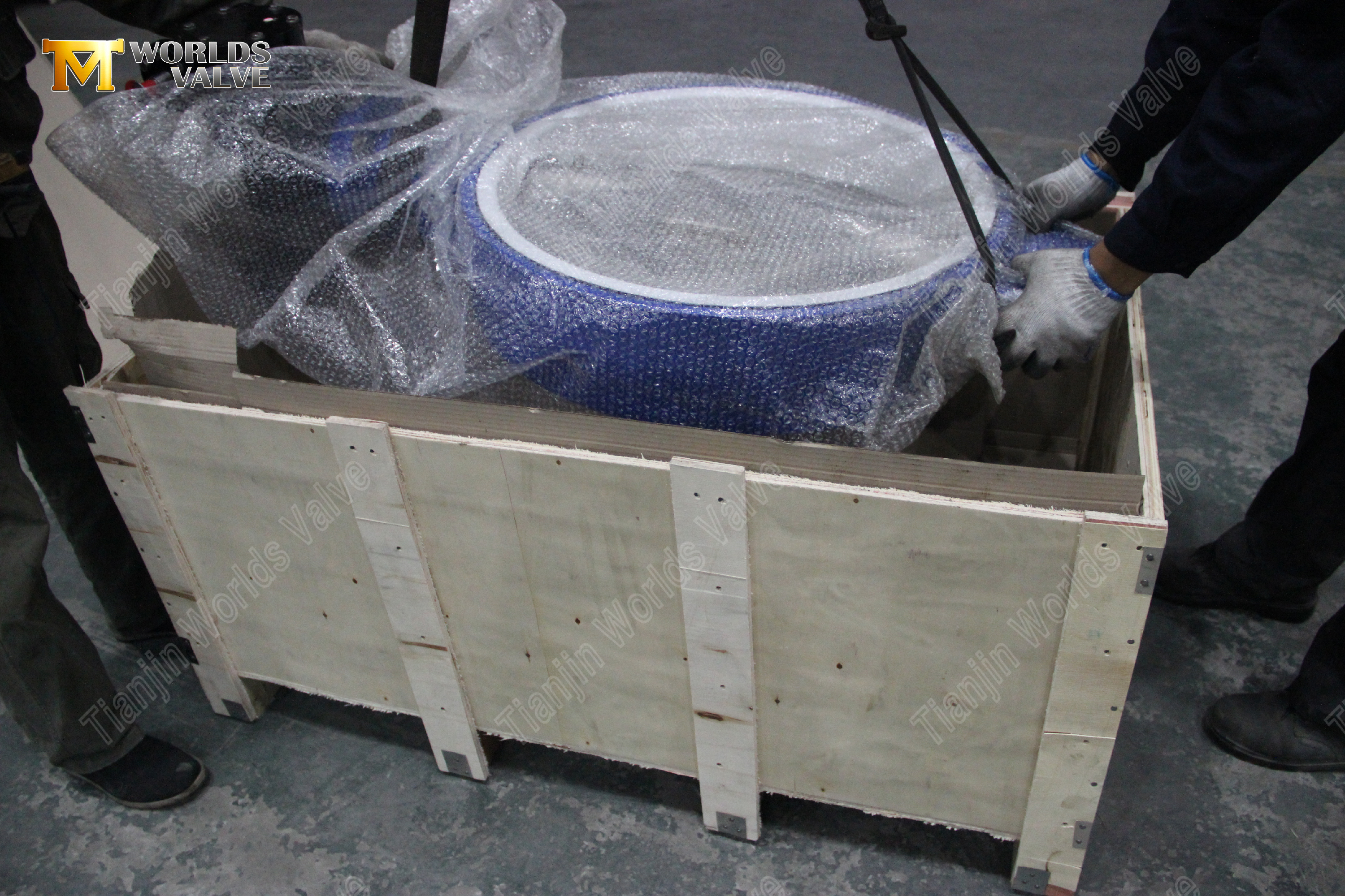 Nodulair gietijzer Wafer-vlinderklep met PTFE-zitting en CF8M-schijf (7).jpg