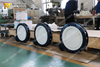 PTFE/PFA Coating Disc Split Body Design Vlinderklep PN10 Class150 PN16