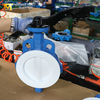 PTFE Wafer-vlinderklep – PTFE ingekapselde schijf, klasse 150, OEM-fabrikant