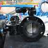 4 inch vlinderklep met dubbele flens – CF8 schijf, gevulkaniseerde zitting, ISO 5211