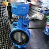 Tandwielbediende wafer-vlinderklep – vervangbare EPDM-zitting, PN10