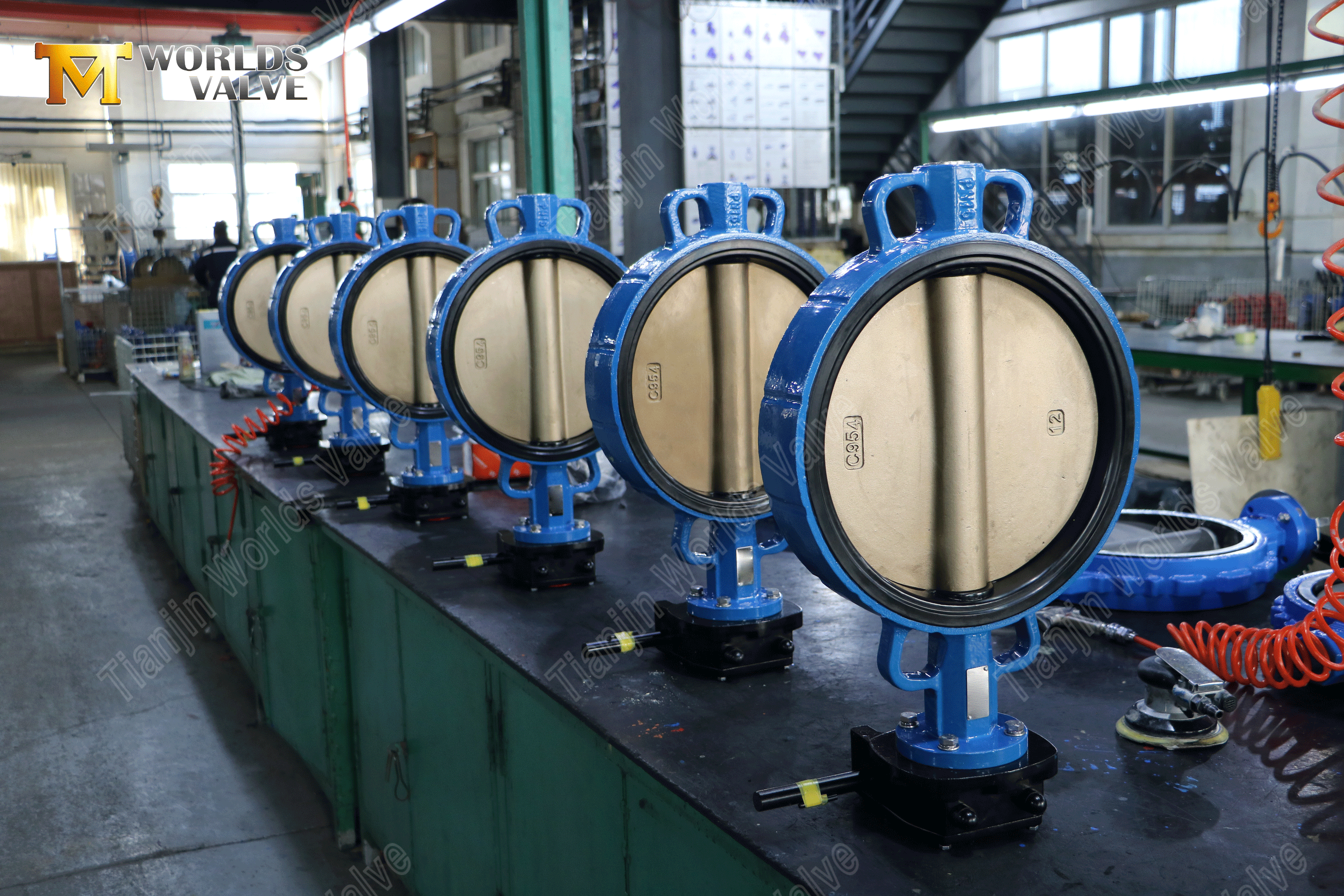 Tandwielbediende wafer-vlinderklep – vervangbare EPDM-zitting, PN10-1 (2).png