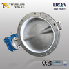 U-type vlinderklep | PTFE-zitting | CF8-lichaam | DN50-DN1200
