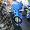 Tandwielbediende wafer-vlinderklep – vervangbare EPDM-zitting, PN10