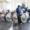 U-type vlinderklep | PTFE-zitting | CF8-lichaam | DN50-DN1200