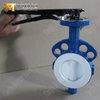 PTFE Wafer-vlinderklep – PTFE ingekapselde schijf, klasse 150, OEM-fabrikant